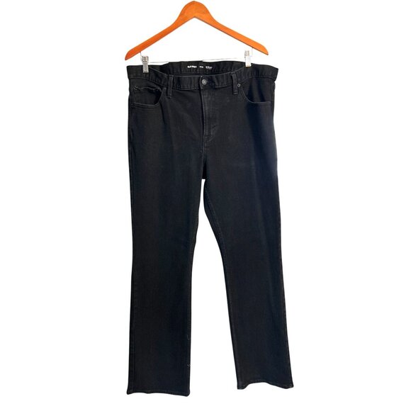 Old Navy Mens Black Boot-Cut Jeans Size 40x32 - Picture 1 of 6